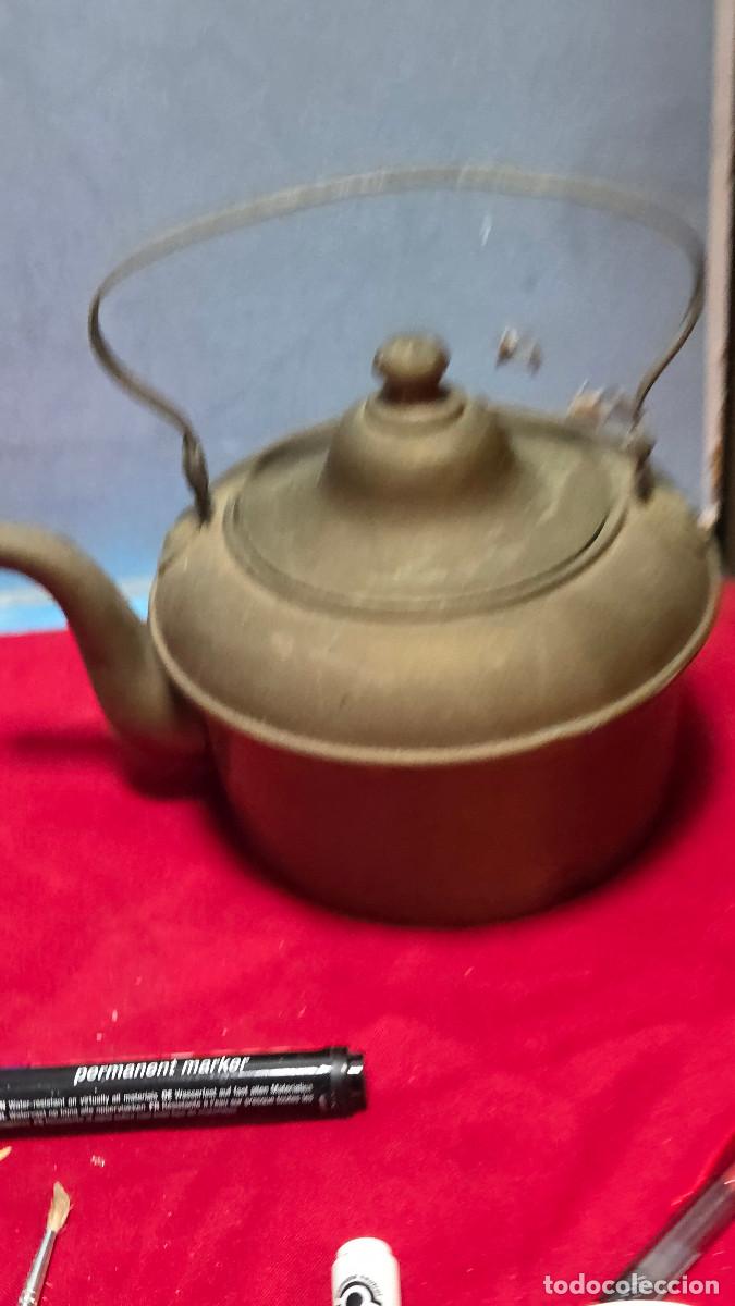 Vintage: cafetera de cobre vintage - Foto 2