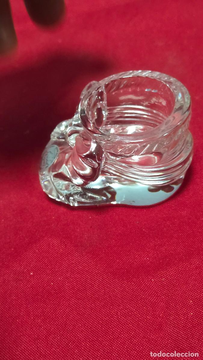 Vintage: zapato de cristal peque&ntilde;o - Foto 3