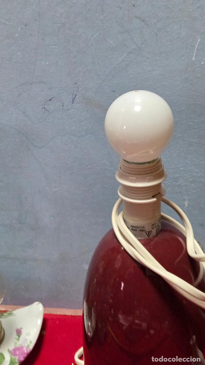 Vintage: lampara de emsa de ceramica - Foto 2