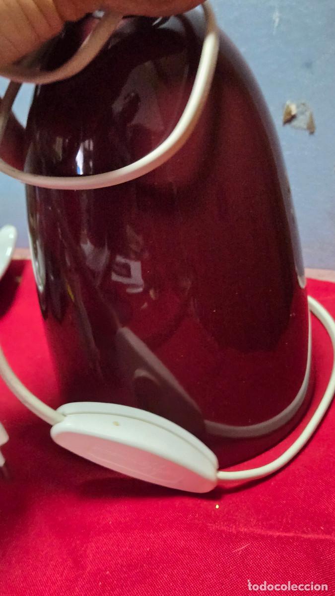 Vintage: lampara de emsa de ceramica - Foto 6