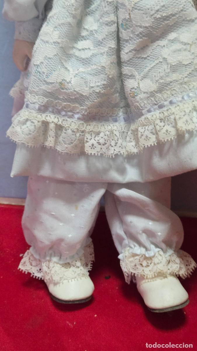 Vintage: mu&ntilde;eca de coleccion de porcelana - Foto 5