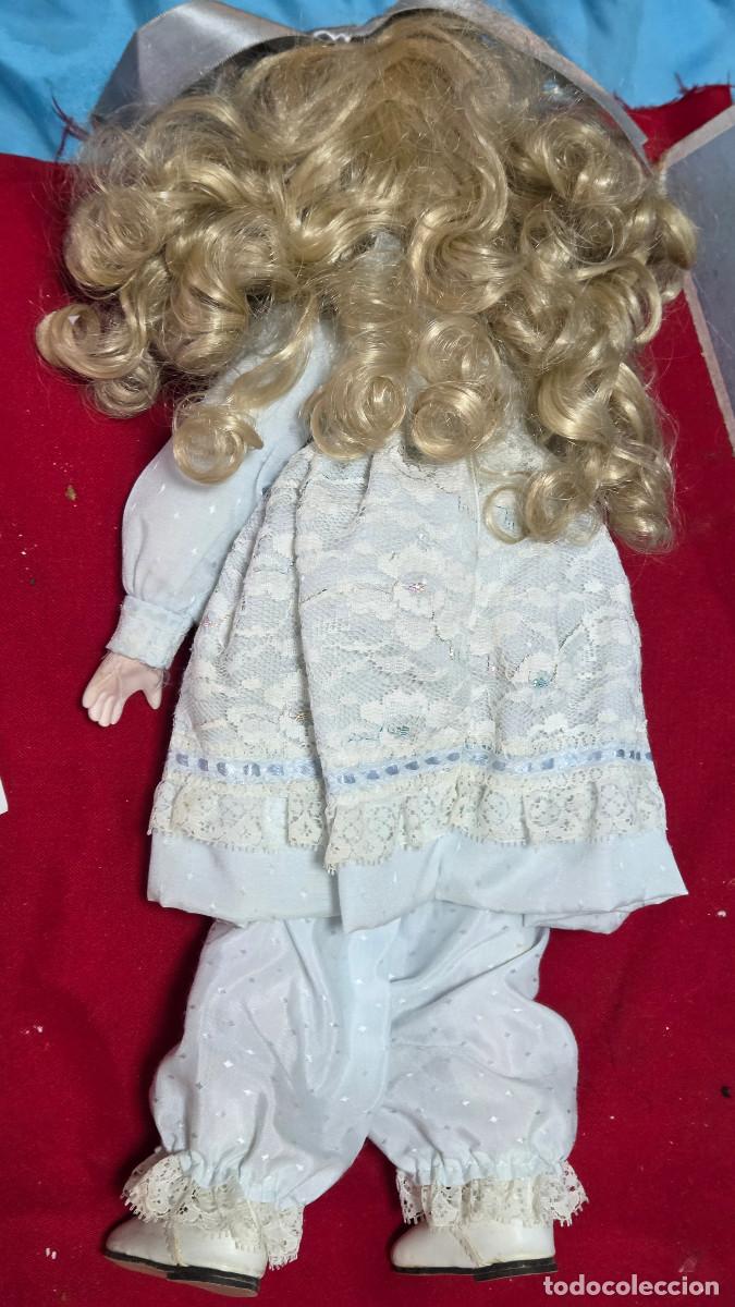 Vintage: mu&ntilde;eca de coleccion de porcelana - Foto 7