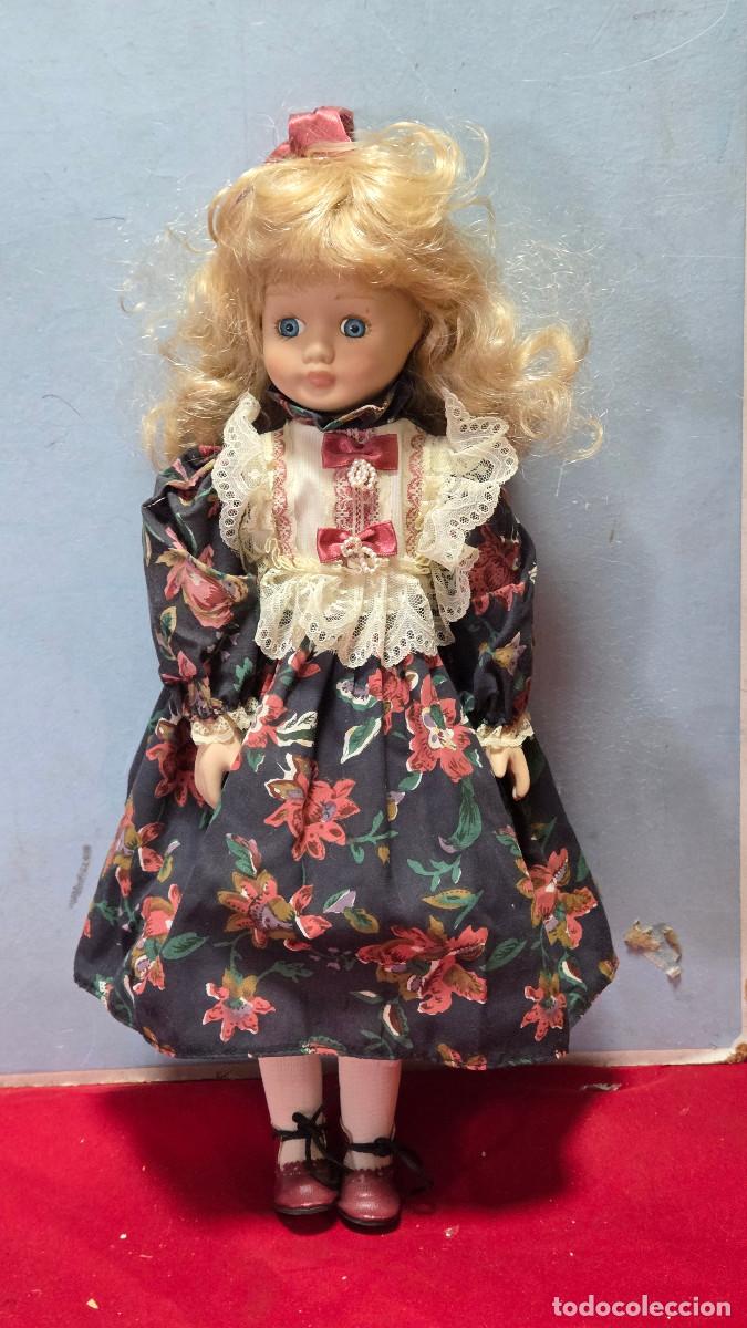 Vintage: mu&ntilde;eca de coleccion de porcelana - Foto 2