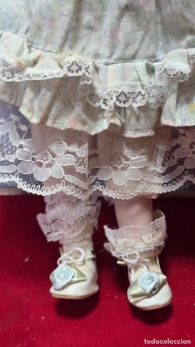 Vintage: mu&ntilde;eca de coleccion de porcelana - Foto 5