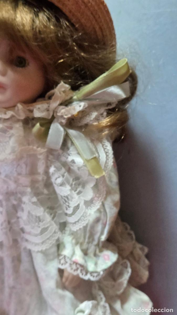 Vintage: mu&ntilde;eca de coleccion de porcelana - Foto 8