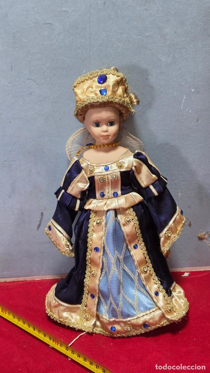Vintage: mu&ntilde;eca de coleccion de porcelana