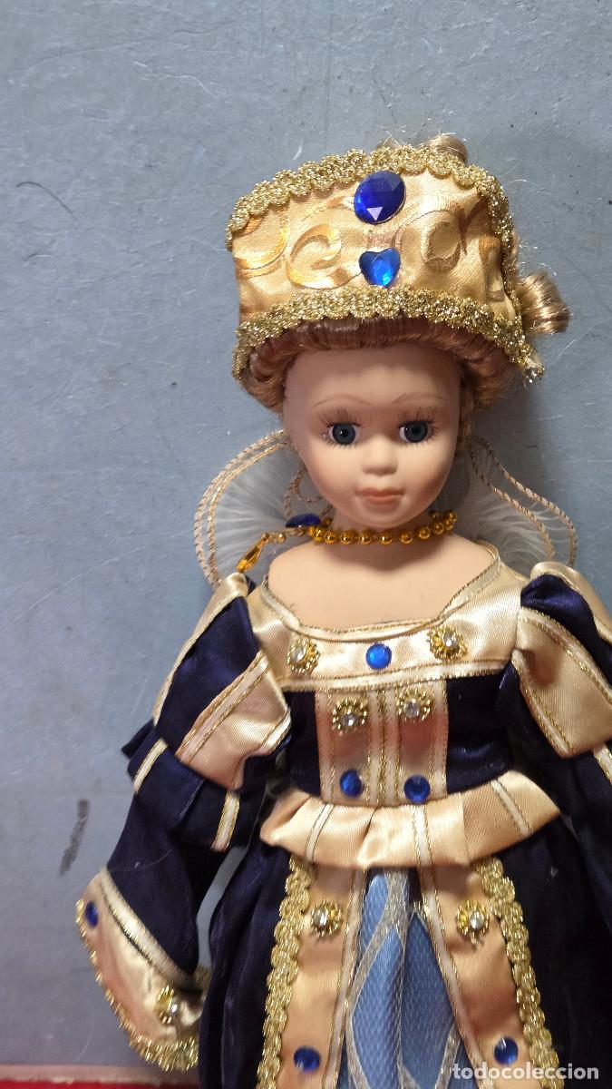 Vintage: mu&ntilde;eca de coleccion de porcelana - Foto 2
