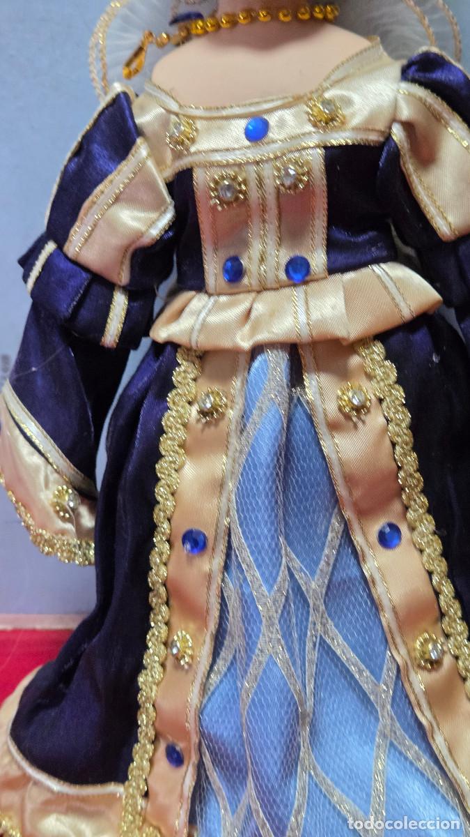 Vintage: mu&ntilde;eca de coleccion de porcelana - Foto 3