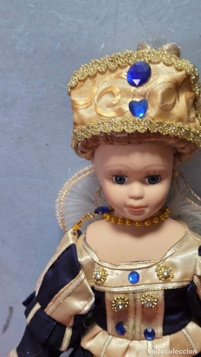 Vintage: mu&ntilde;eca de coleccion de porcelana - Foto 4