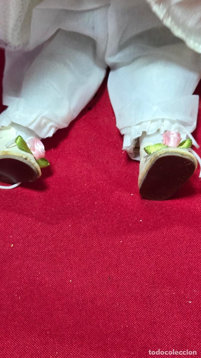 Vintage: mu&ntilde;eca de coleccion de porcelana - Foto 4