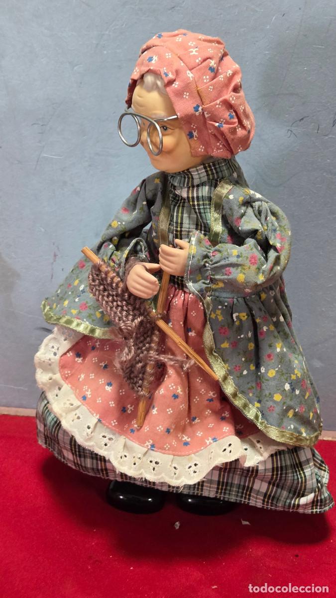 Vintage: mu&ntilde;eca de coleccion de porcelana