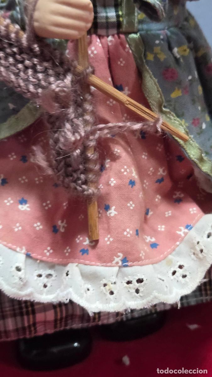 Vintage: mu&ntilde;eca de coleccion de porcelana - Foto 4