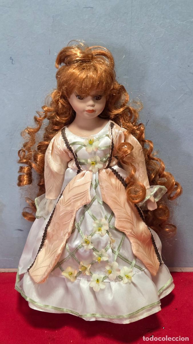 Vintage: mu&ntilde;eca de coleccion de porcelana - Foto 1