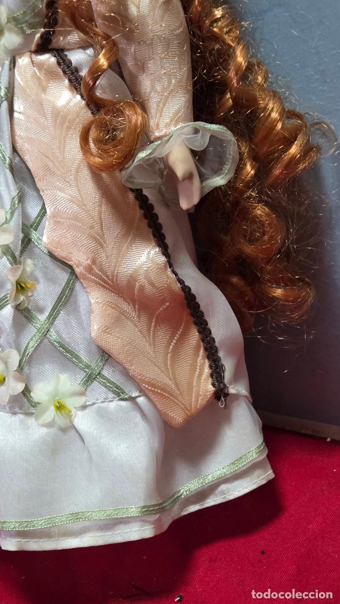 Vintage: mu&ntilde;eca de coleccion de porcelana - Foto 8