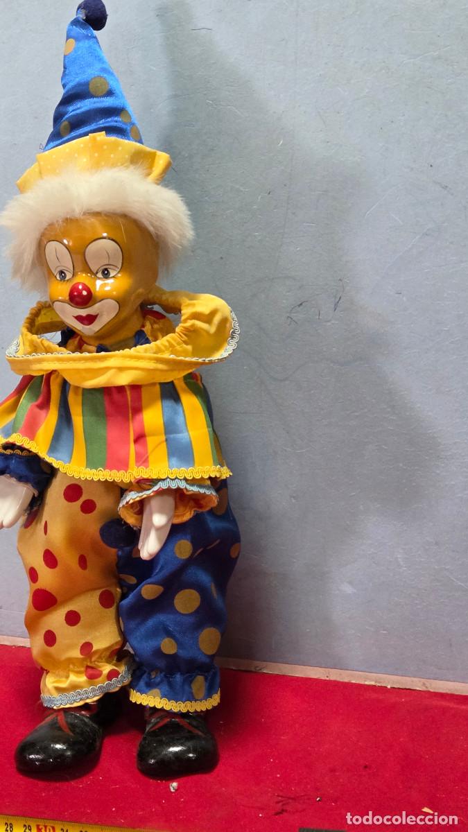 Vintage: mu&ntilde;eco de porcelana payaso - Foto 3