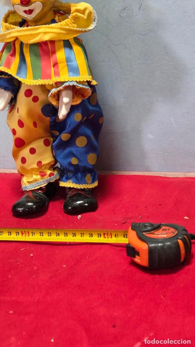 Vintage: mu&ntilde;eco de porcelana payaso - Foto 4