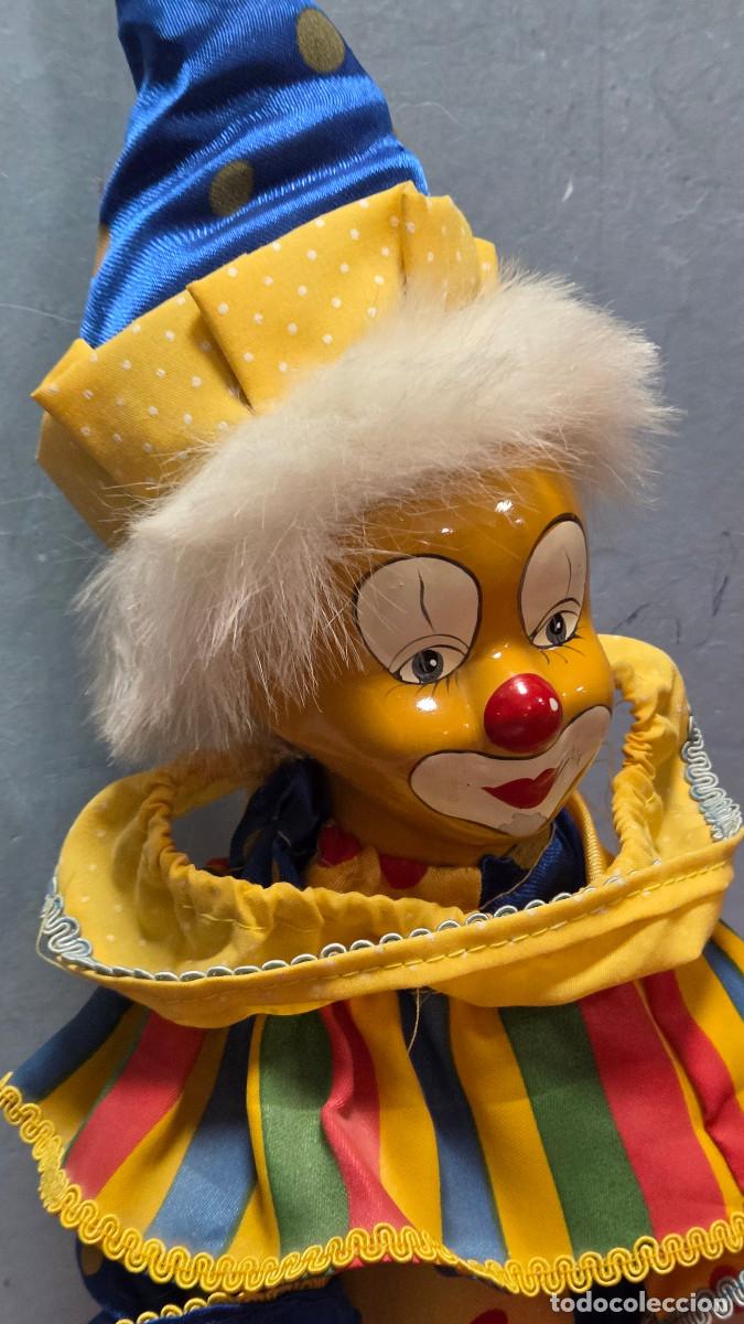 Vintage: mu&ntilde;eco de porcelana payaso - Foto 5