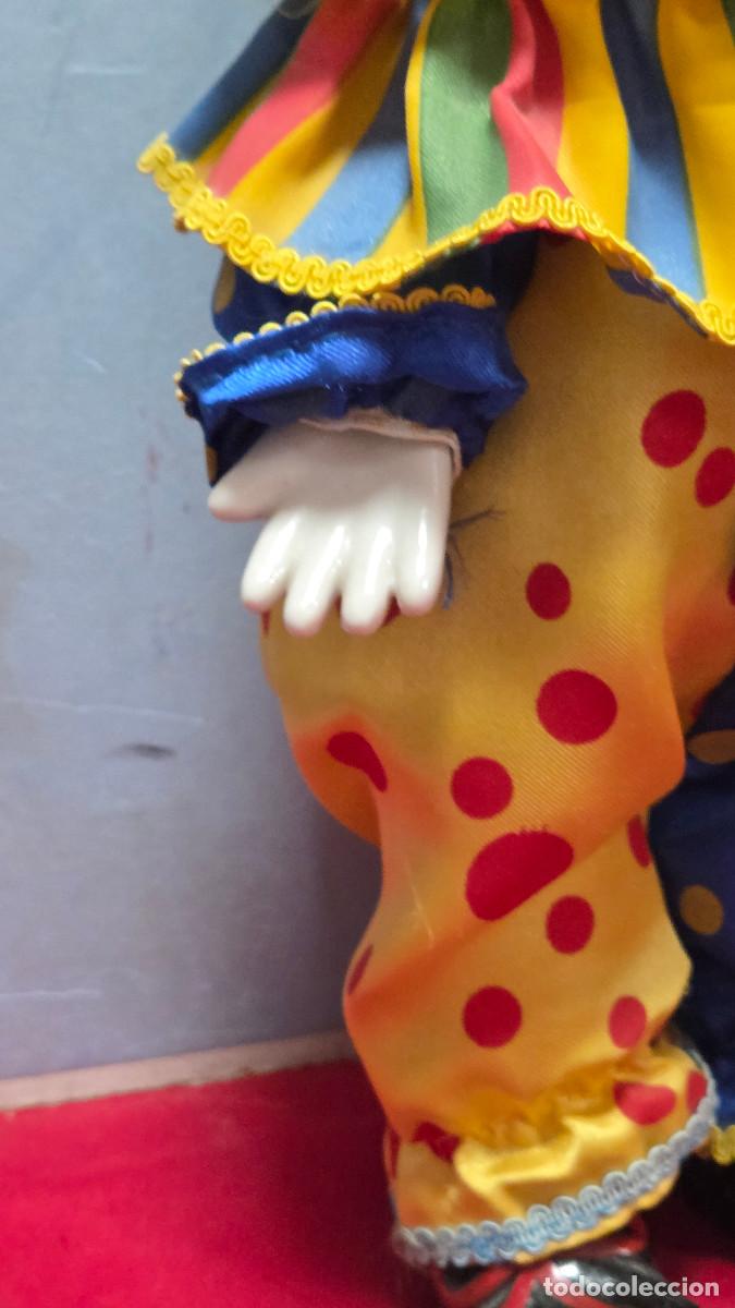 Vintage: mu&ntilde;eco de porcelana payaso - Foto 8