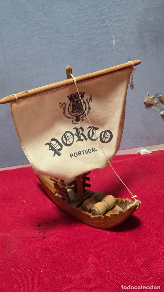 Vintage: maqueta de barco de madera - Foto 1