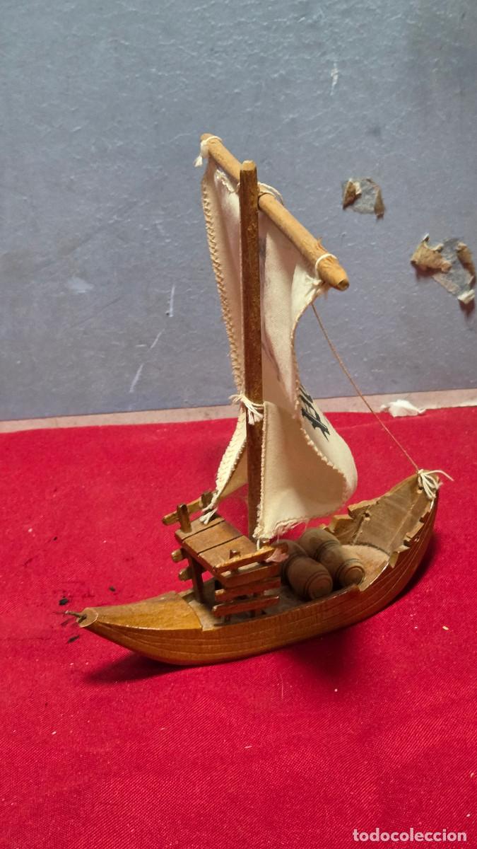 Vintage: maqueta de barco de madera - Foto 3