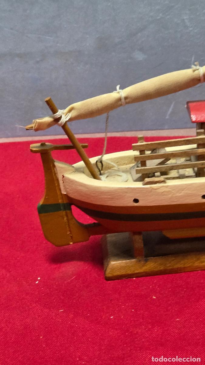 Vintage: maqueta de barco de madera - Foto 2