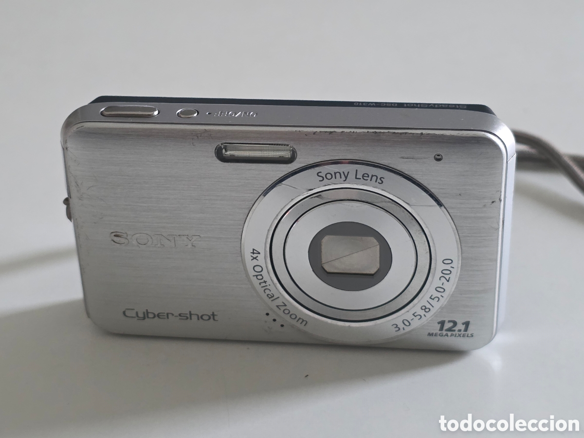 Vintage: sony cyber-shot dsc-w310 12.1 mp + bater&iacute;a + sd 4gb