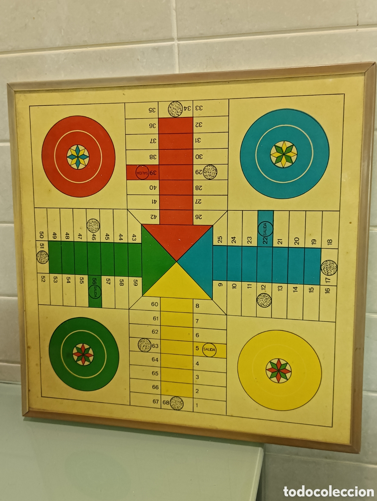 Vintage: Juego parch&iacute;s y oca Marigo - Foto 2