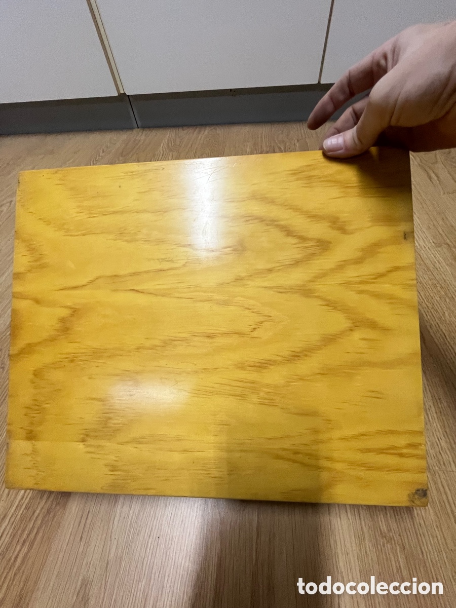 Vintage: Caja plana de madera con cierre met&aacute;lico - Foto 10