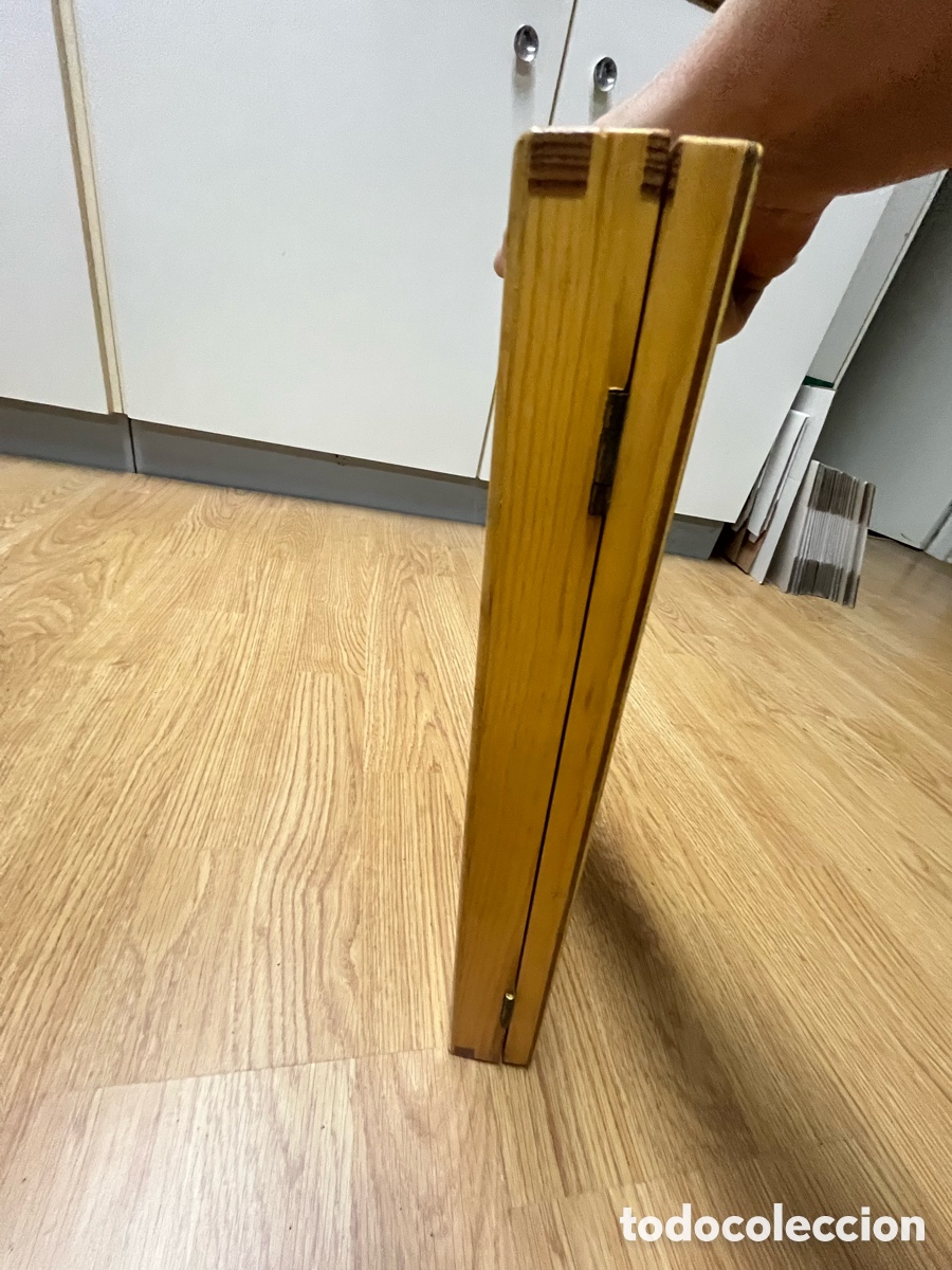 Vintage: Caja plana de madera con cierre met&aacute;lico - Foto 14