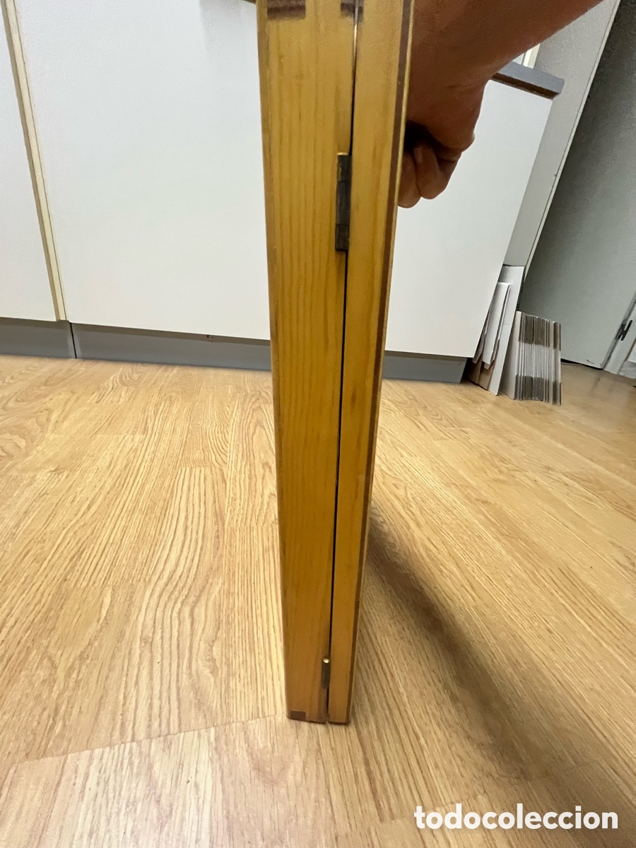 Vintage: Caja plana de madera con cierre met&aacute;lico - Foto 15