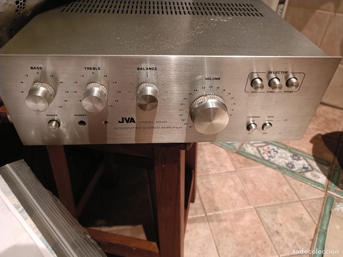 Vintage: Amplificador est&eacute;reo integrado vintage JVA Model 2020