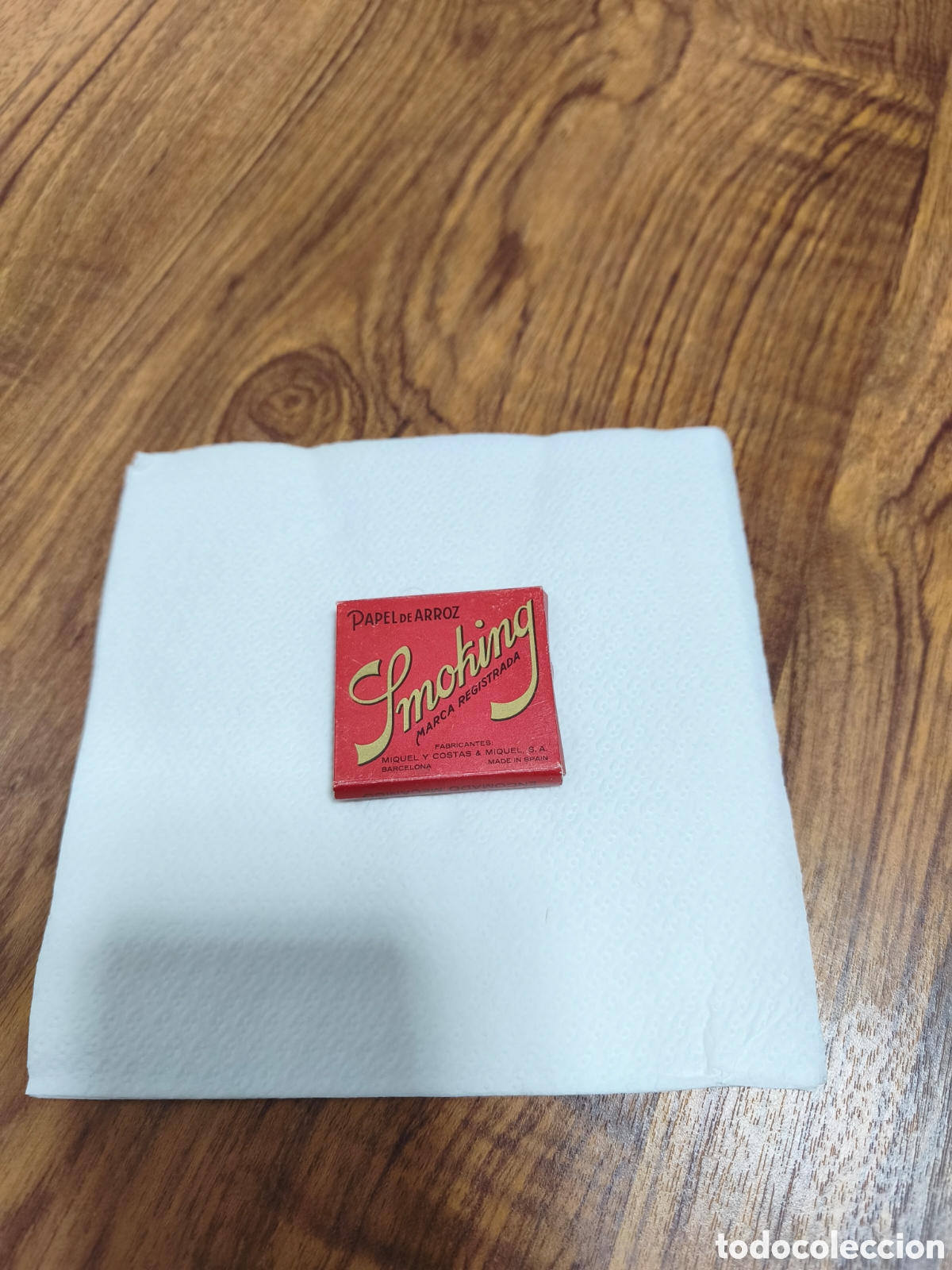 Vintage: Antiguo librillo Smoking Papel de arroz.