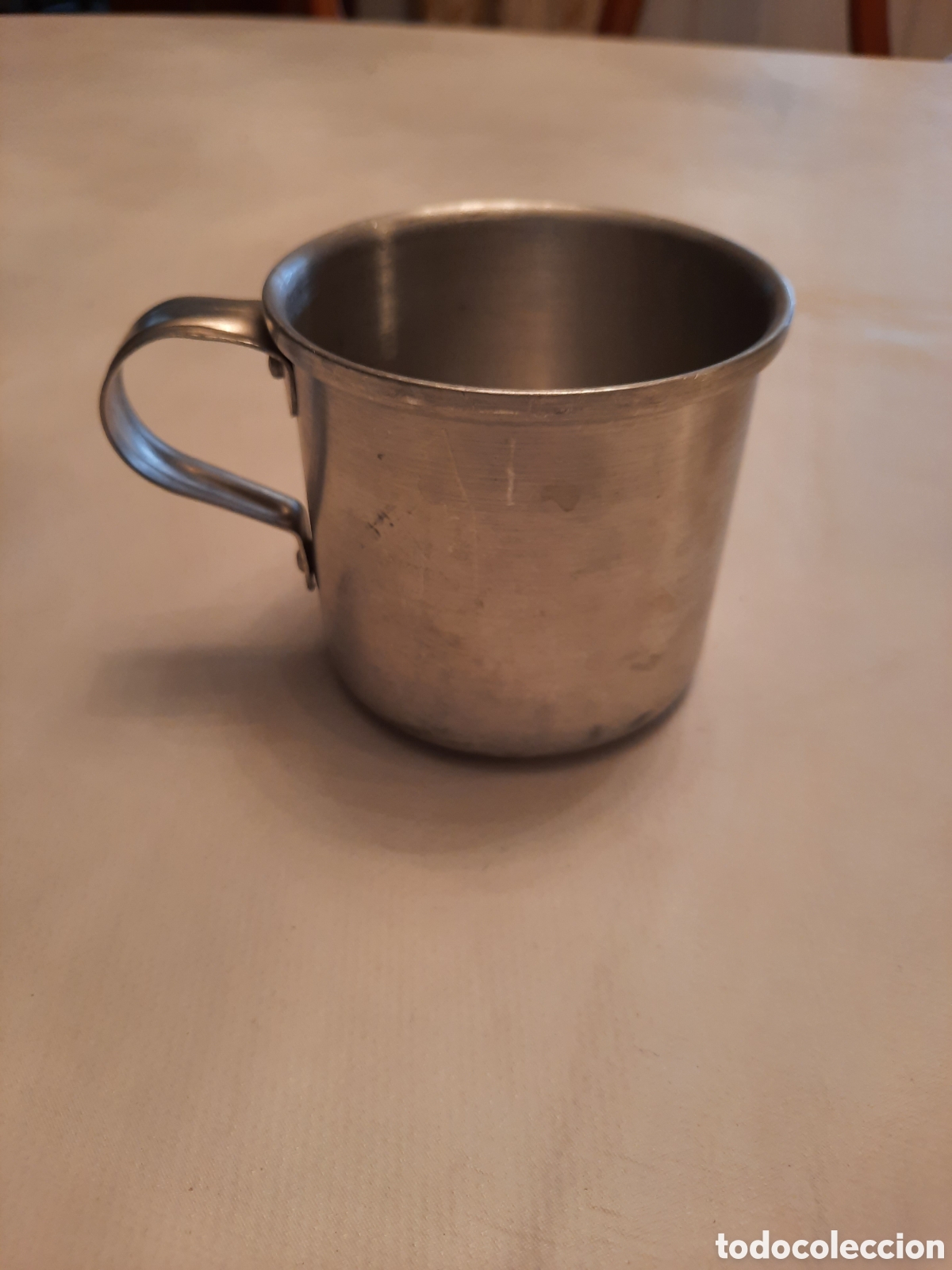 Vintage: Taza o vaso de aluminio