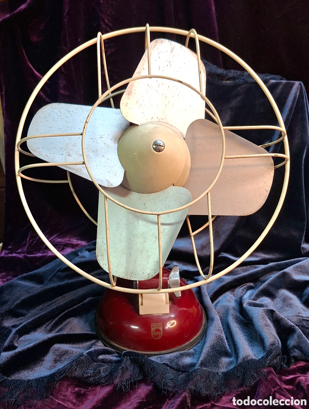 Vintage: Ventilador Philips vintage &ndash; 125 V - Foto 2