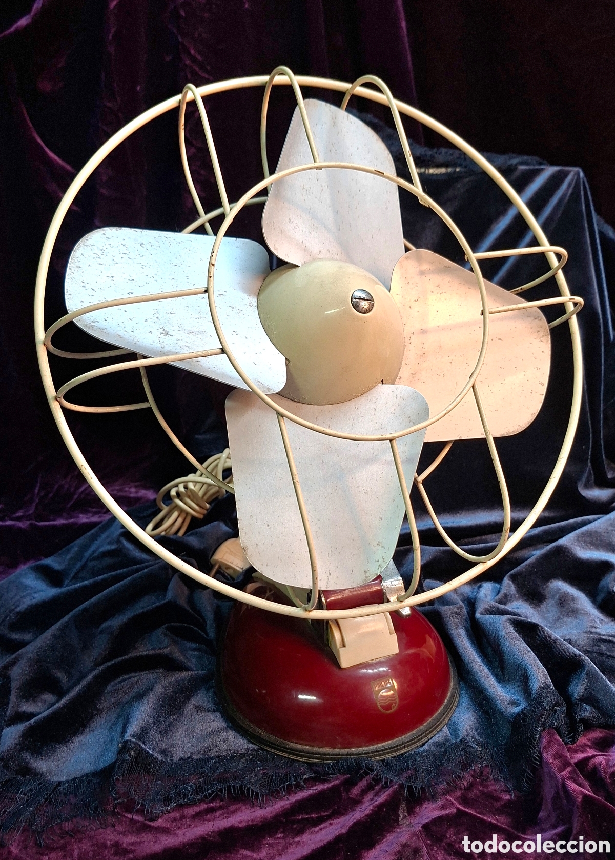 Vintage: Ventilador Philips vintage &ndash; 125 V - Foto 4