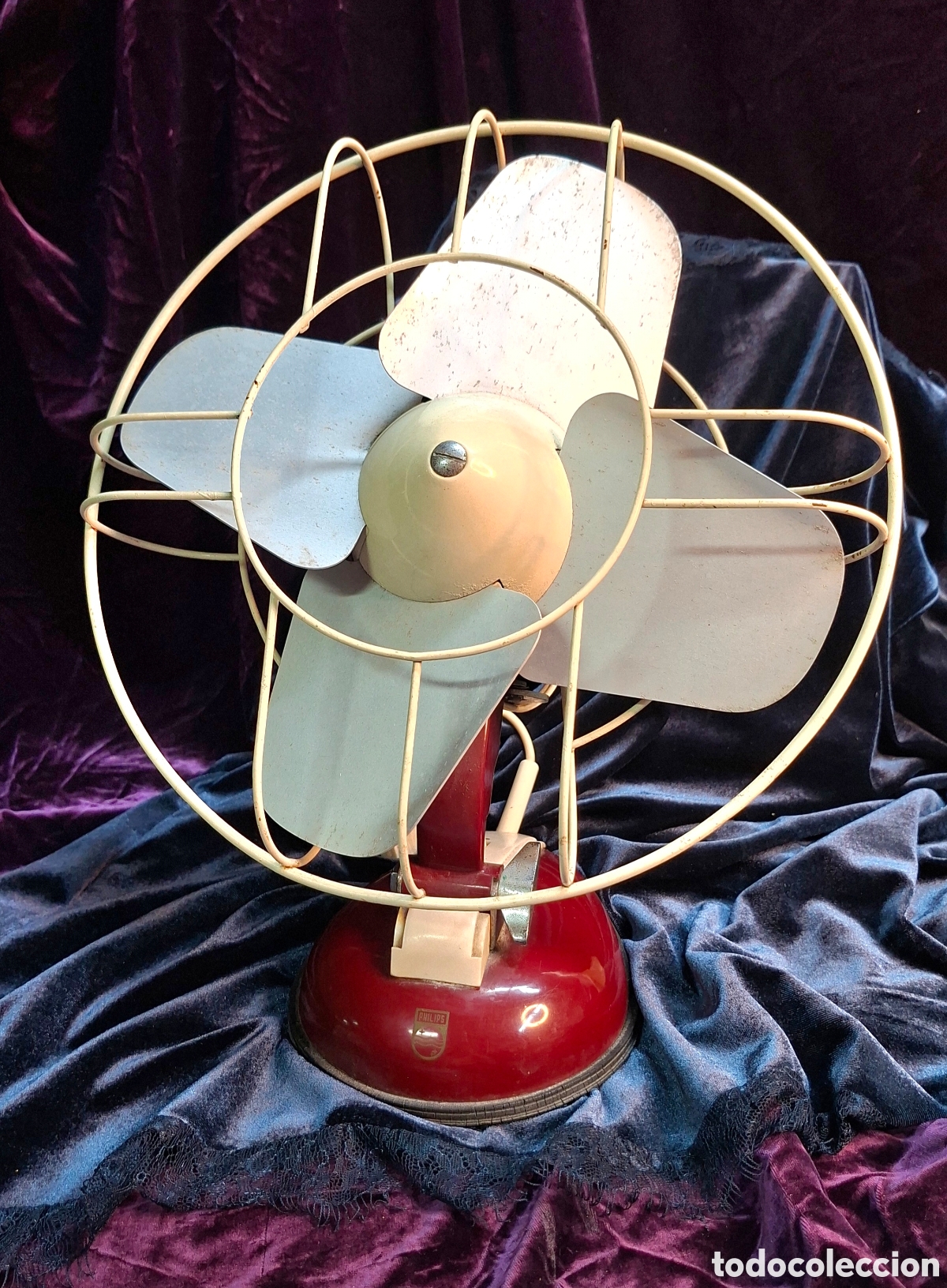 Vintage: Ventilador Philips vintage &ndash; 125 V - Foto 5