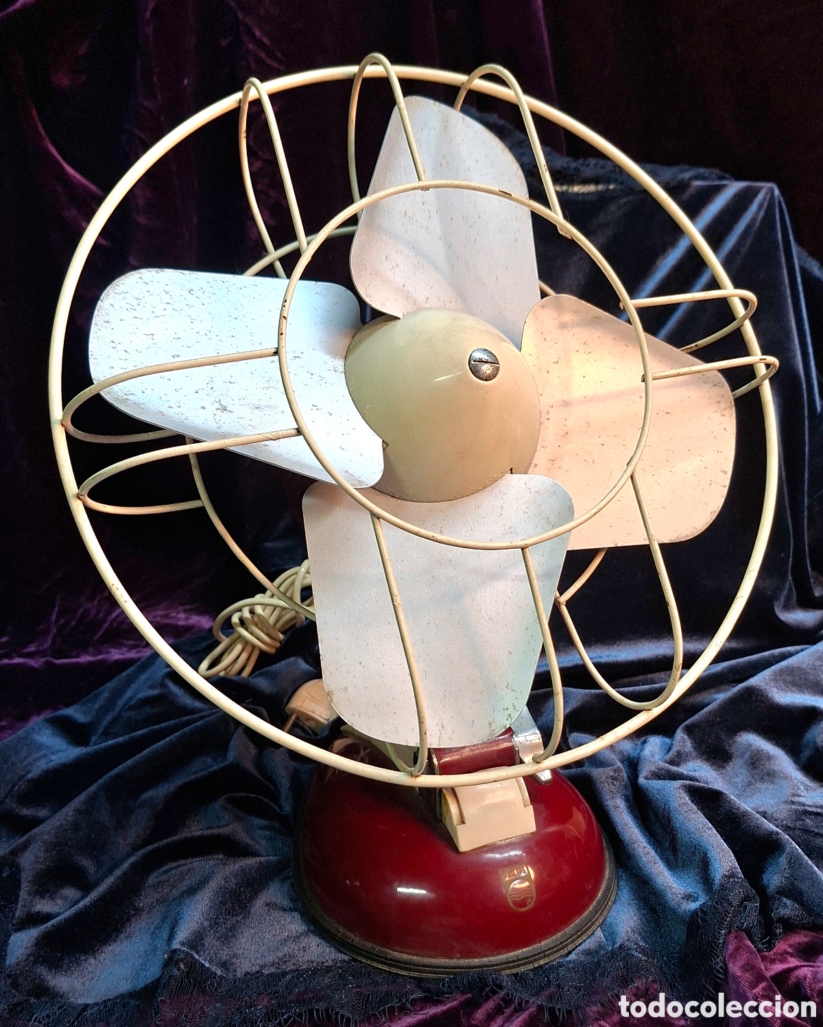 Vintage: Ventilador Philips vintage &ndash; 125 V - Foto 8