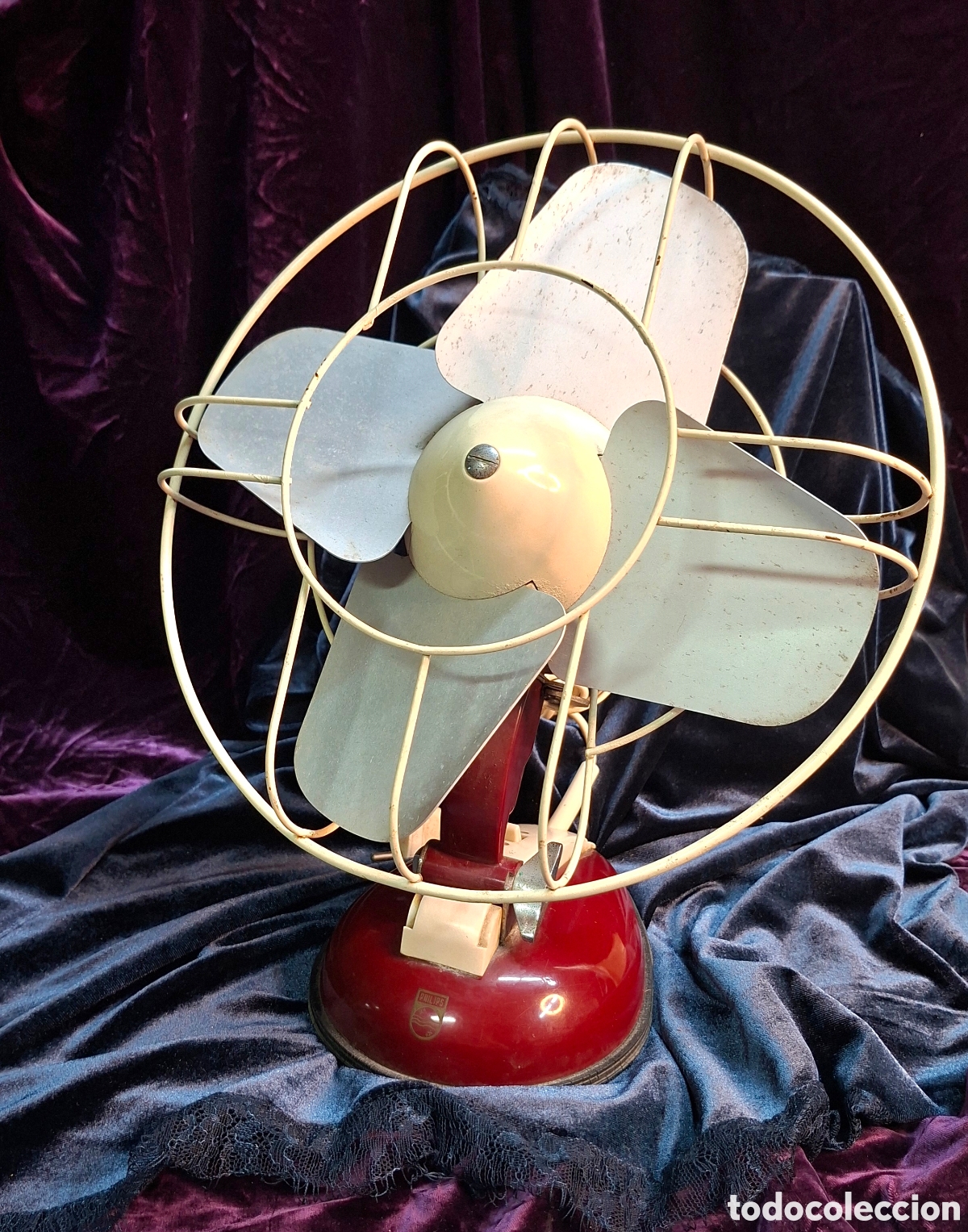 Vintage: Ventilador Philips vintage &ndash; 125 V - Foto 3