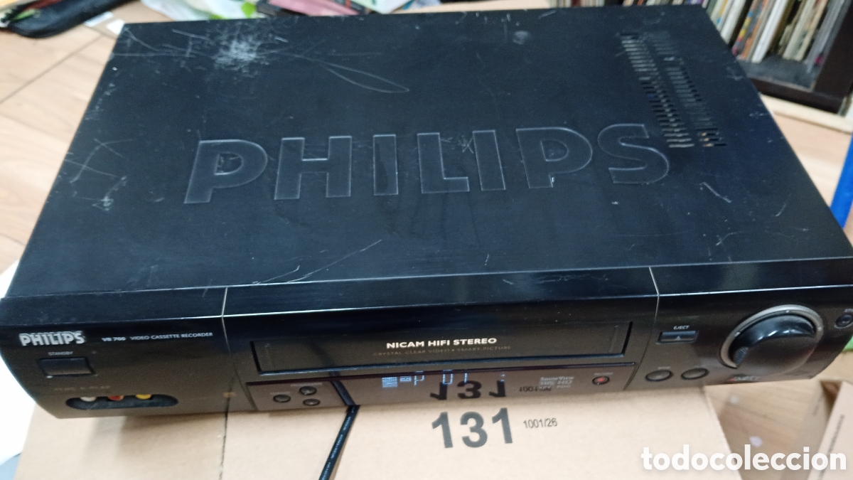 Vintage: Reproductor vhs Philips vr 700