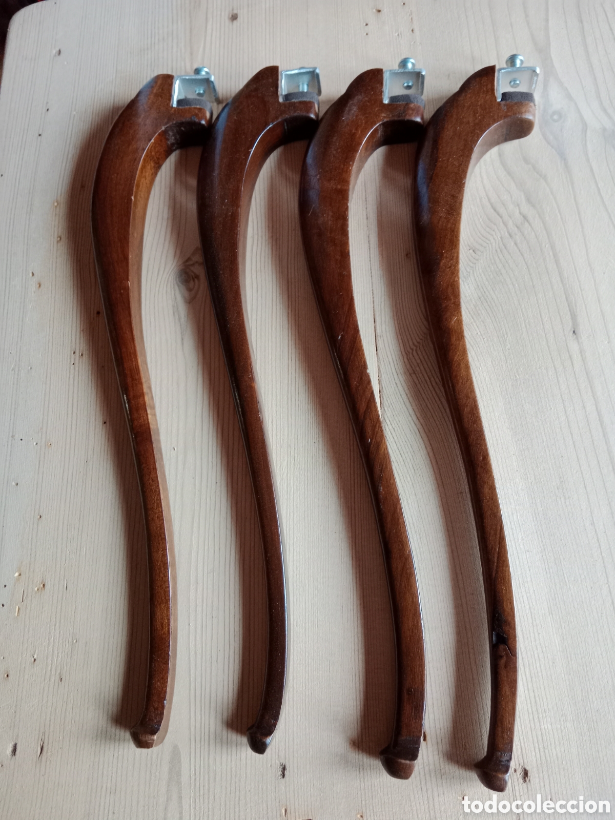 Vintage: Patas desmontables madera - Foto 2