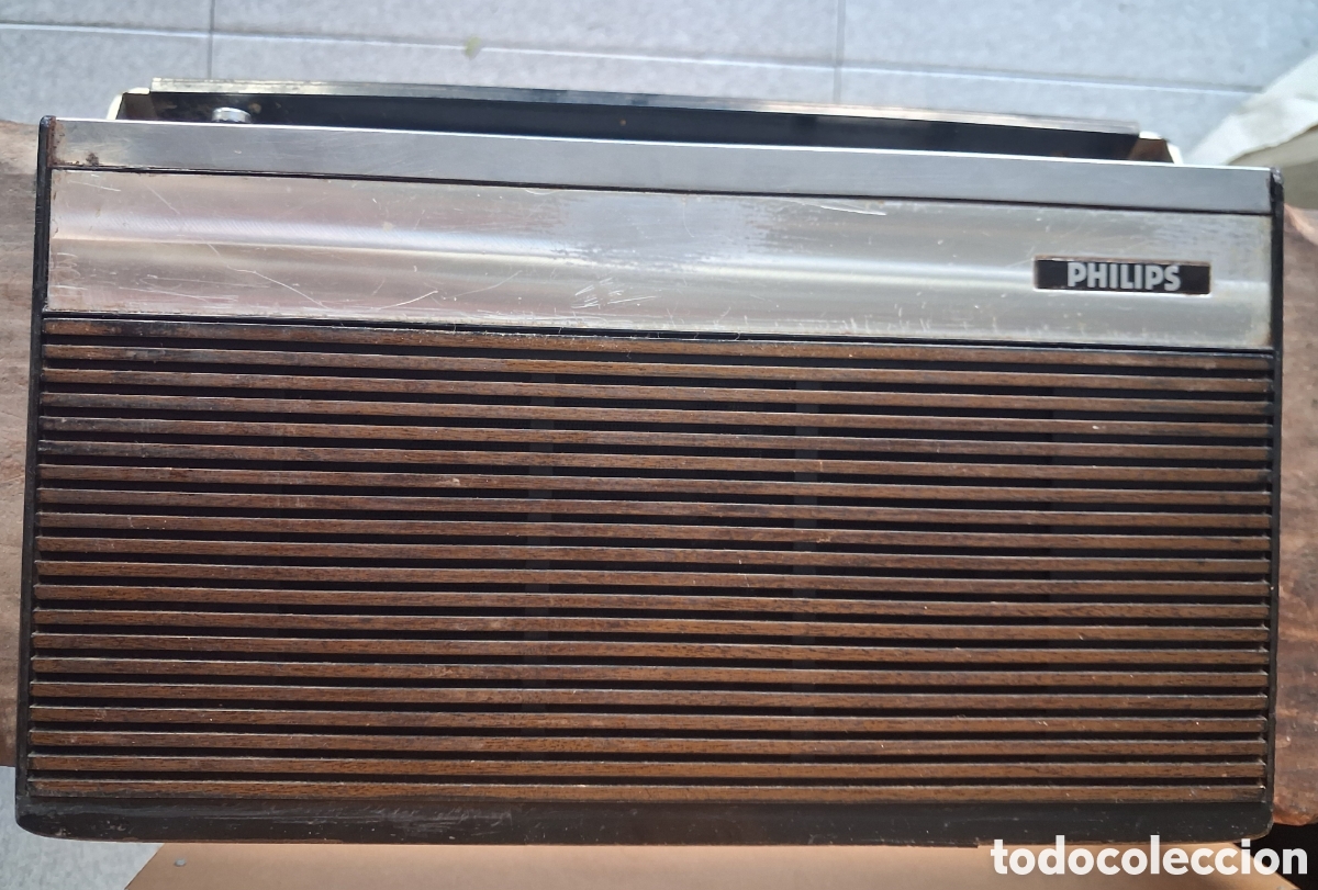 Vintage: Radio Philips a&ntilde;os 60 - Foto 3