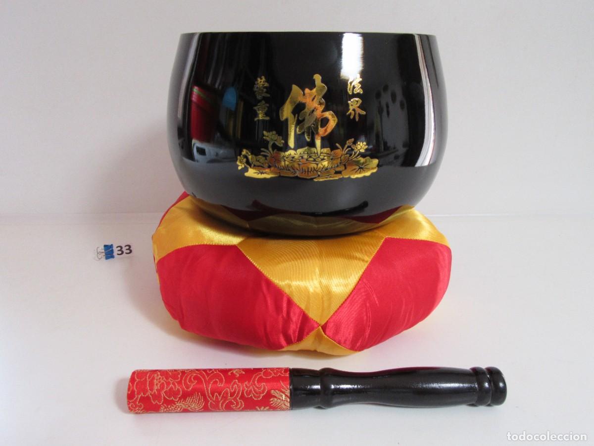 Vintage: CAMPANA BUDISTA ORIN ZEN RIN &Oslash; 19,5 (33) NUEVA