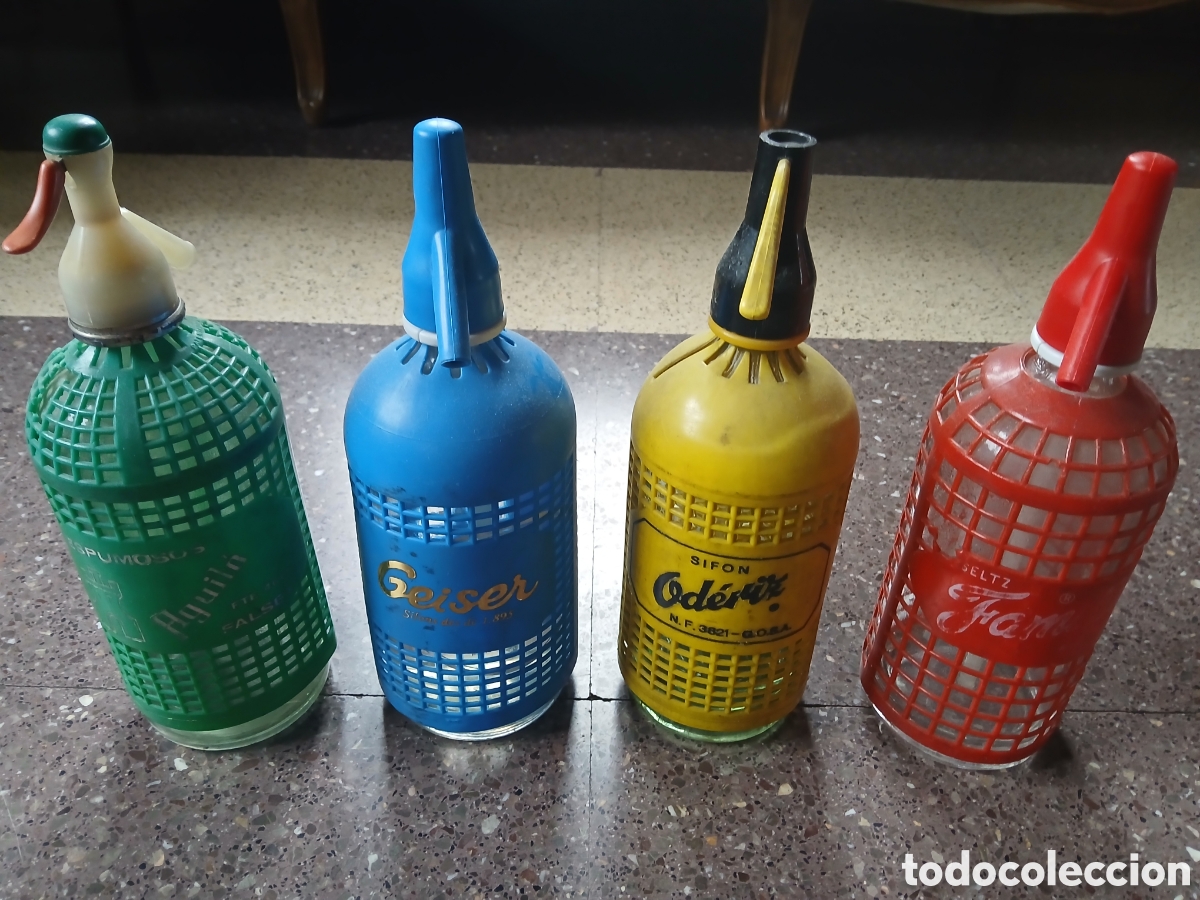 Vintage: Sifones de colores vintage