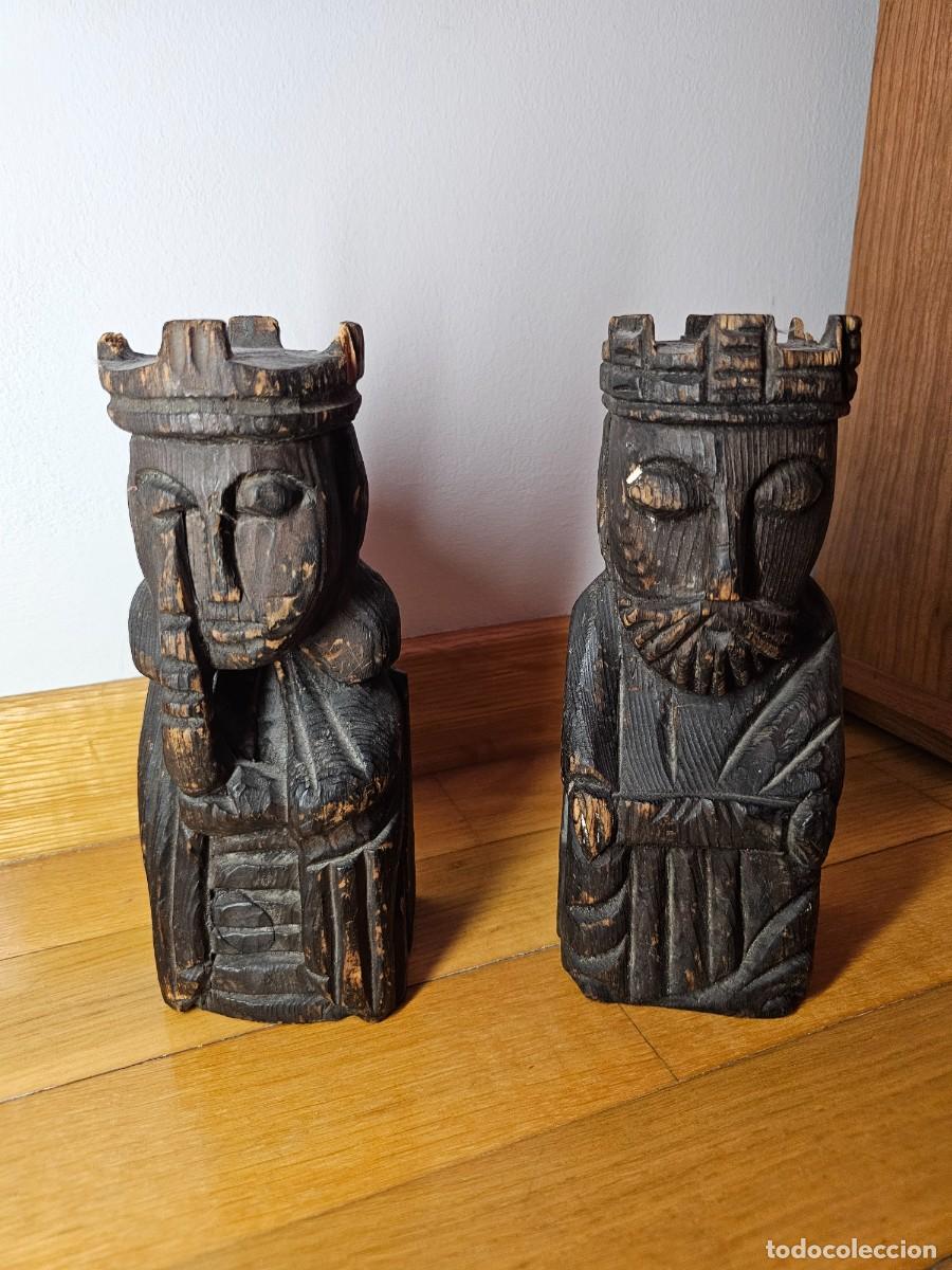 Vintage: Figuras decorativas de madera - Foto 1