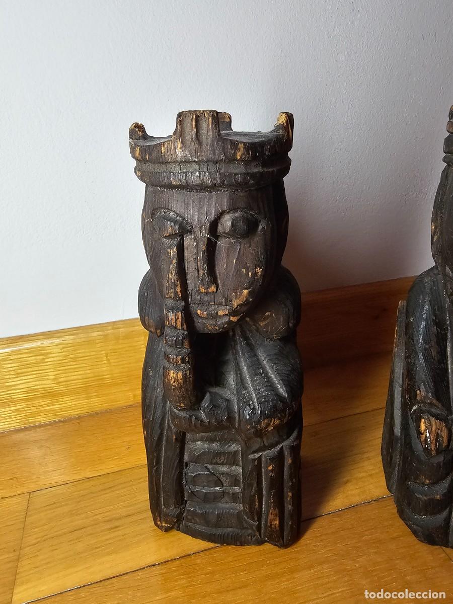 Vintage: Figuras decorativas de madera - Foto 2
