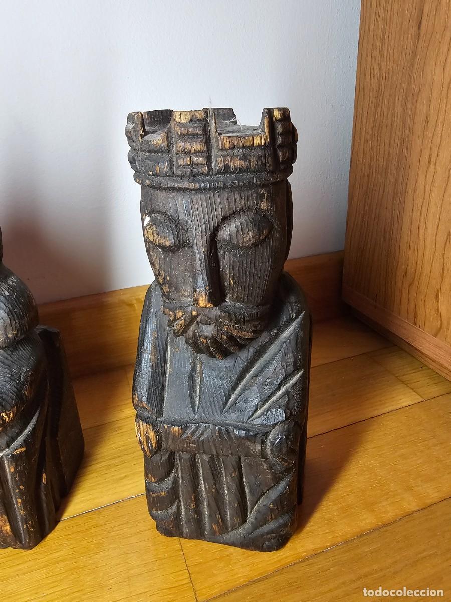 Vintage: Figuras decorativas de madera - Foto 3