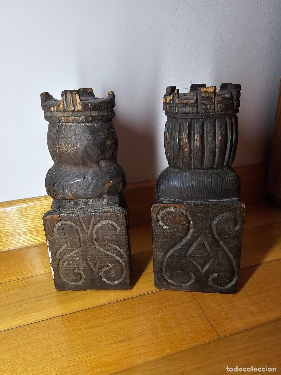 Vintage: Figuras decorativas de madera - Foto 4