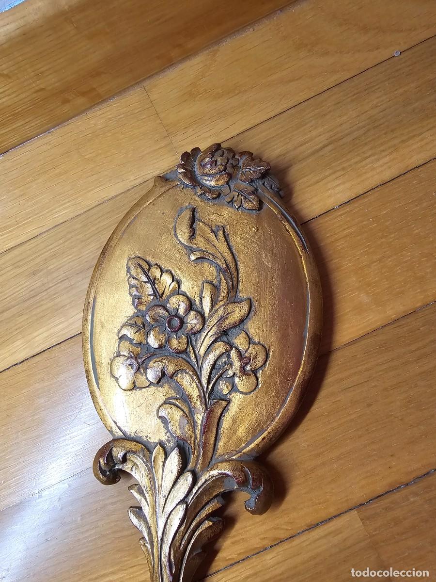 Vintage: Espejo de madera decorativa - Foto 3