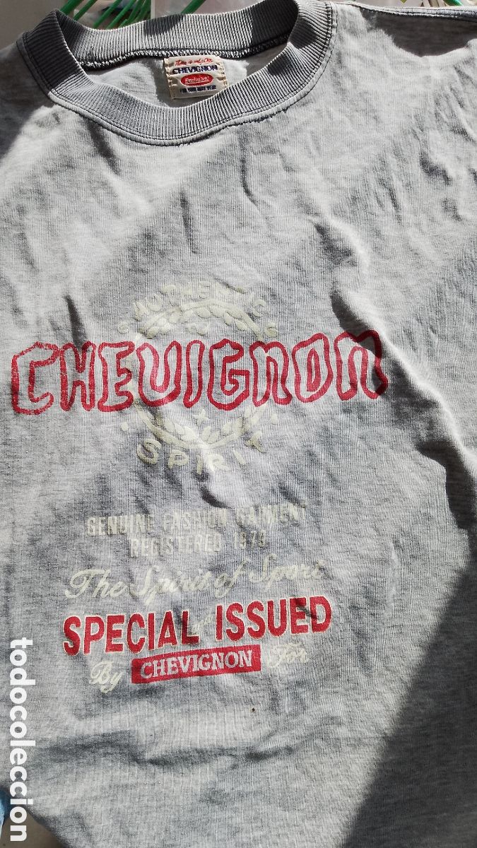 Vintage: CHEVIGNON SPECIAL ISSUED . camiseta . VINTAGE .
