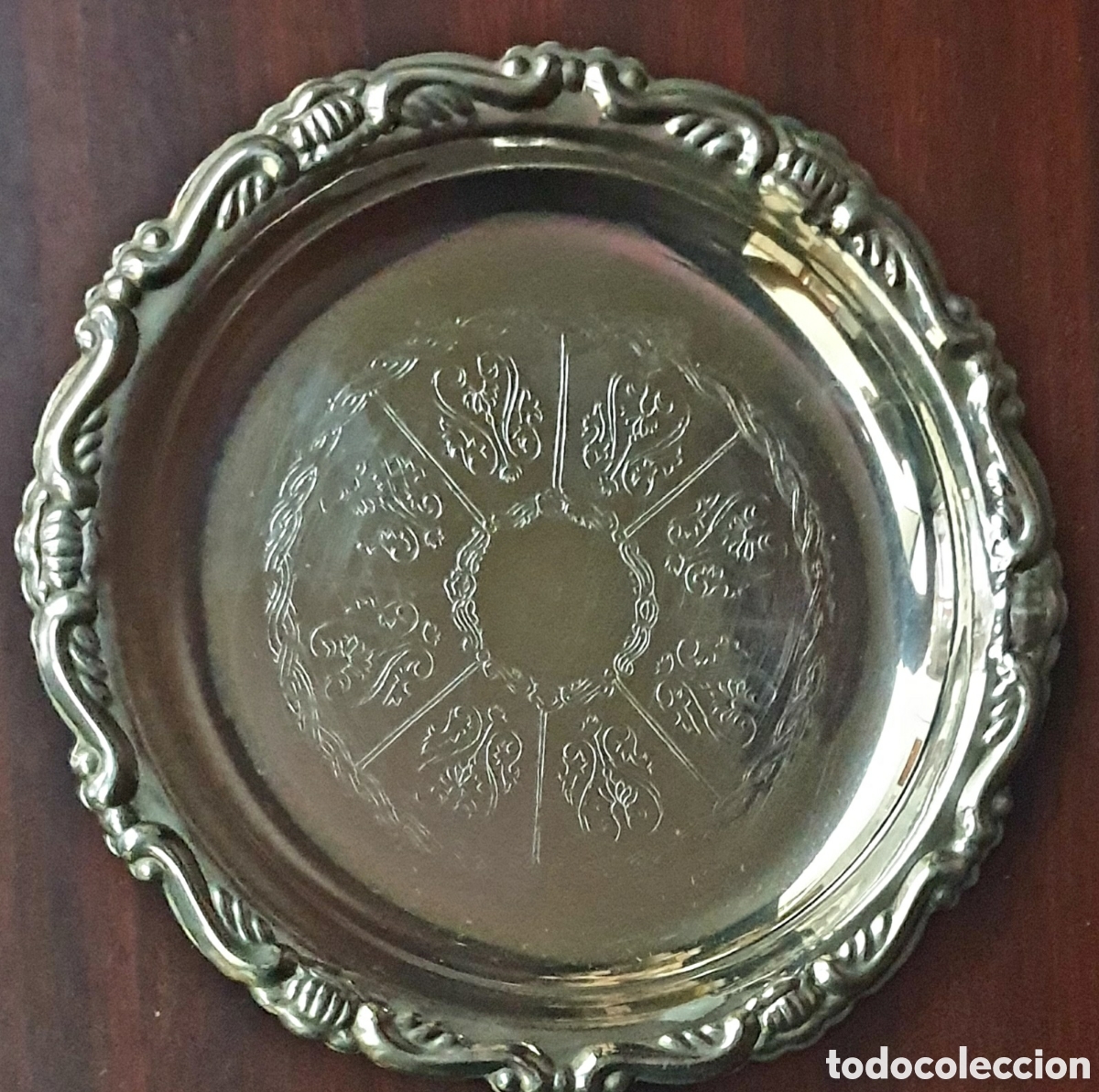 Vintage: Peque&ntilde;a bandeja Silver plated